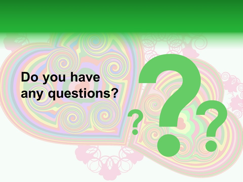 Pleasure Beams Symbol PowerPoint Template