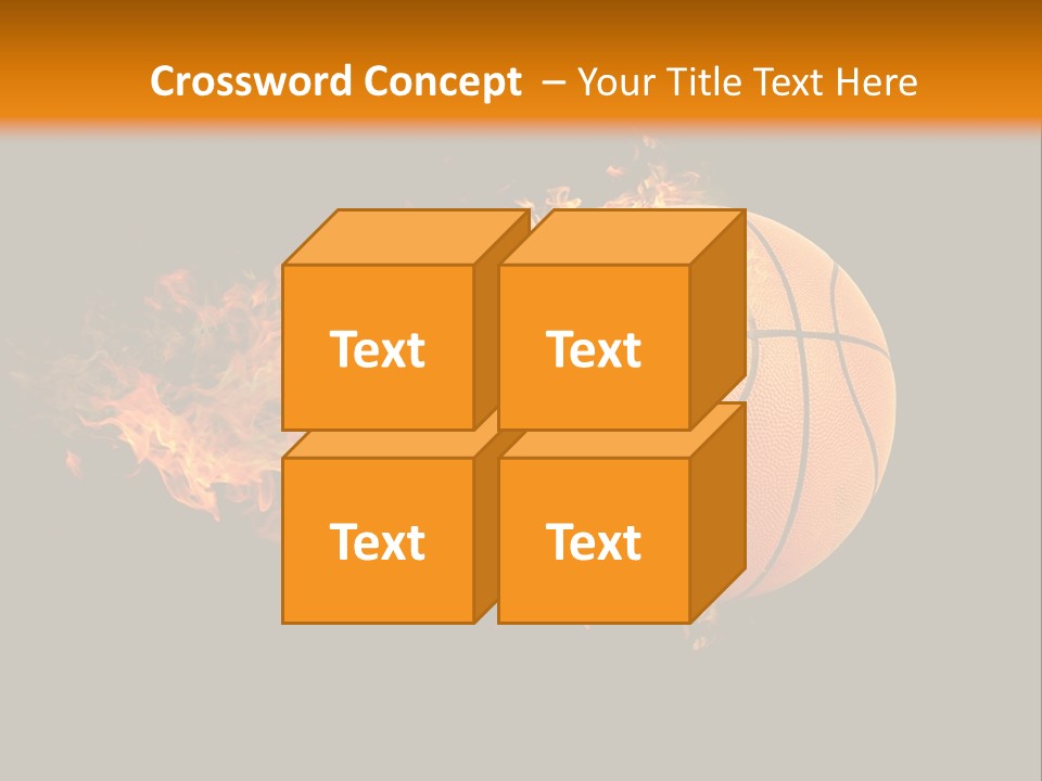 Fill Warm Fashion PowerPoint Template