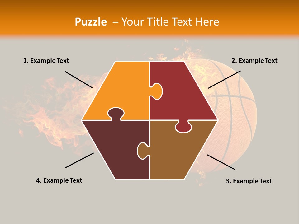 Fill Warm Fashion PowerPoint Template