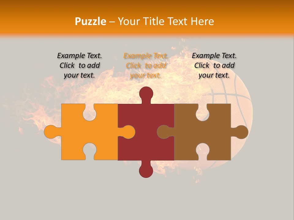 Fill Warm Fashion PowerPoint Template