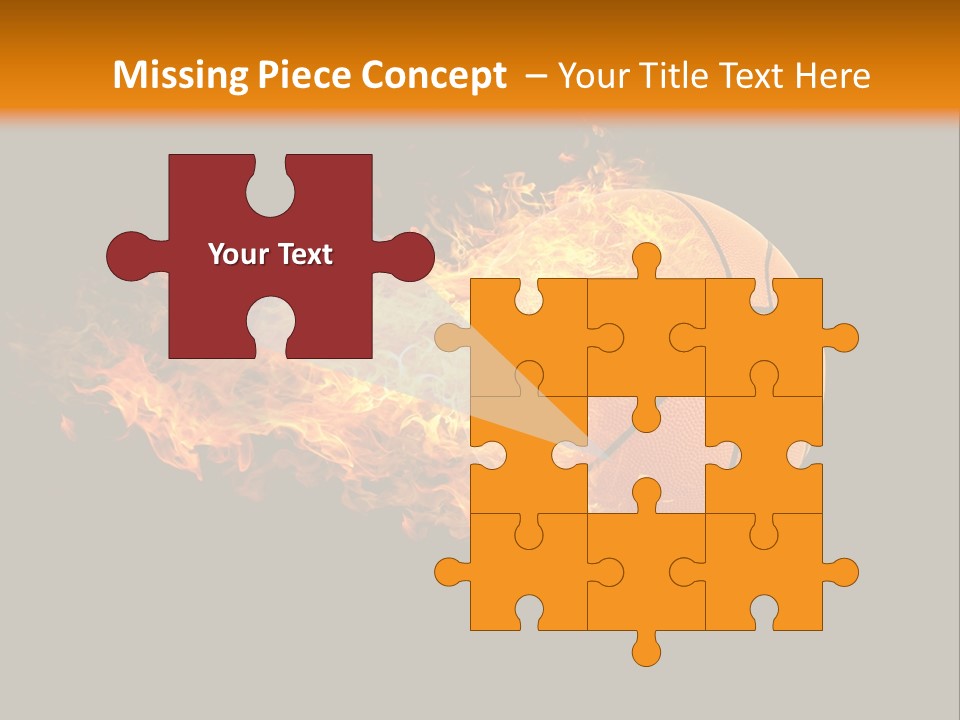 Fill Warm Fashion PowerPoint Template