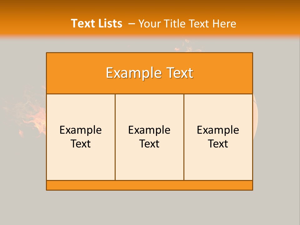 Fill Warm Fashion PowerPoint Template