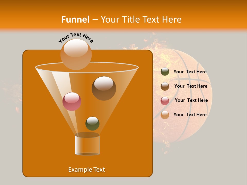 Fill Warm Fashion PowerPoint Template