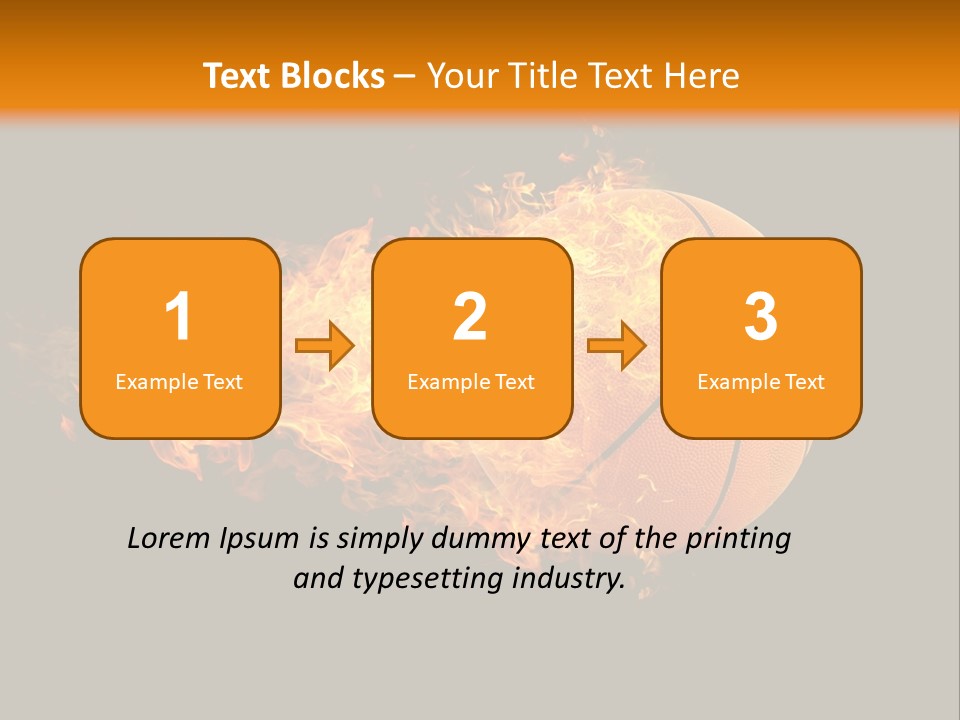 Fill Warm Fashion PowerPoint Template