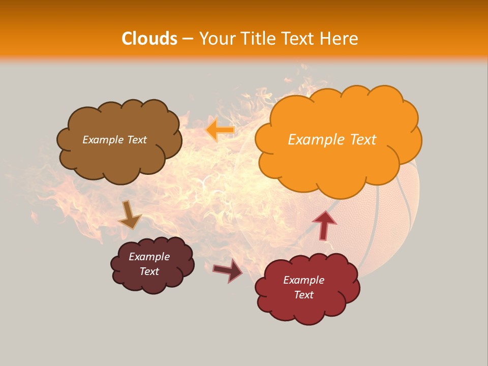 Fill Warm Fashion PowerPoint Template