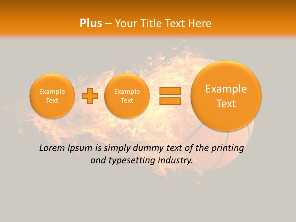 Fill Warm Fashion PowerPoint Template