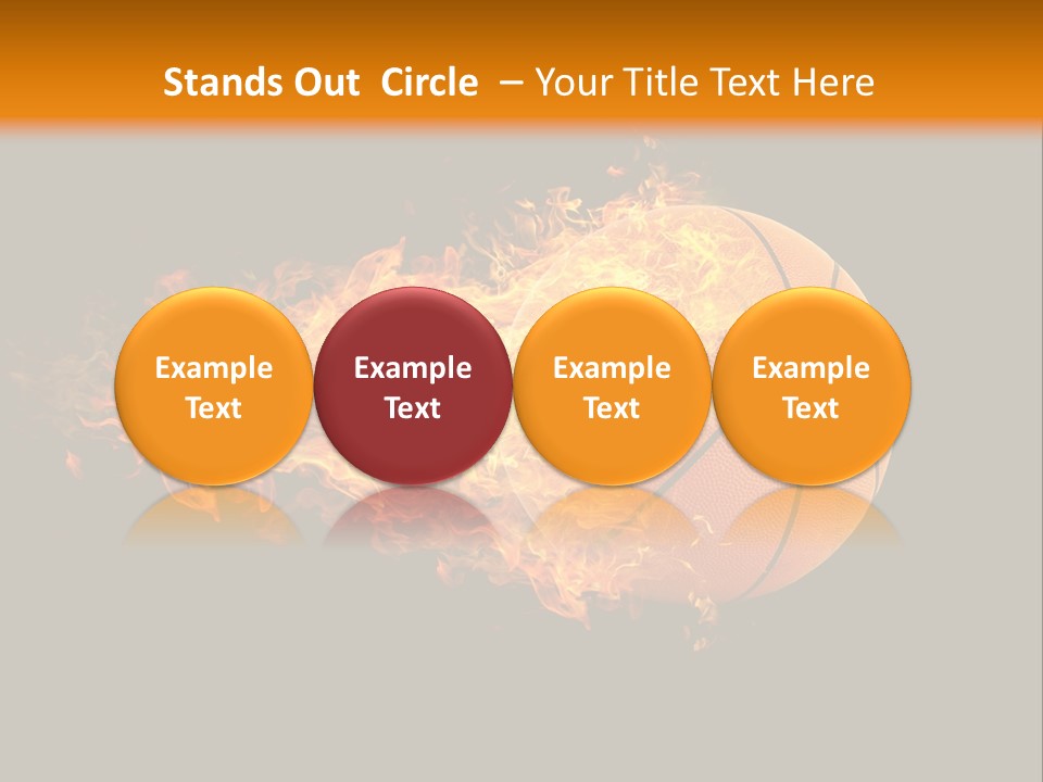 Fill Warm Fashion PowerPoint Template