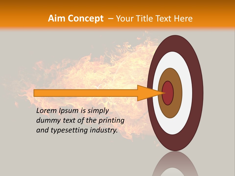 Fill Warm Fashion PowerPoint Template