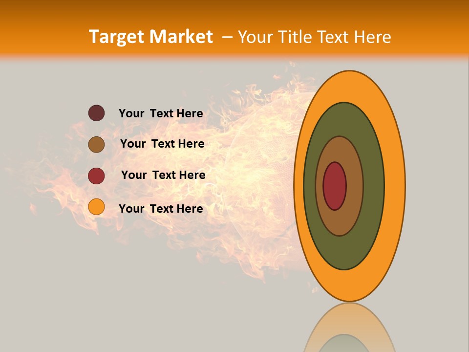 Fill Warm Fashion PowerPoint Template