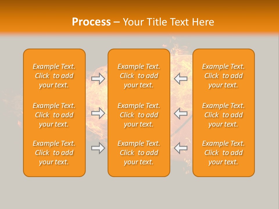Fill Warm Fashion PowerPoint Template