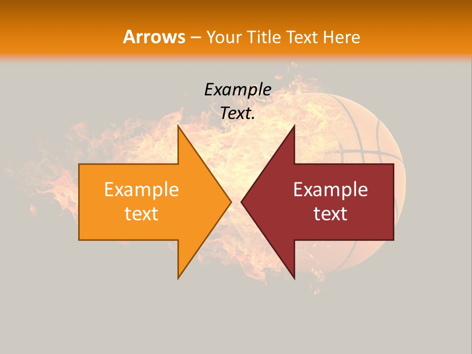 Fill Warm Fashion PowerPoint Template