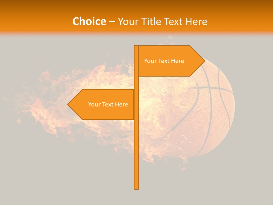 Fill Warm Fashion PowerPoint Template