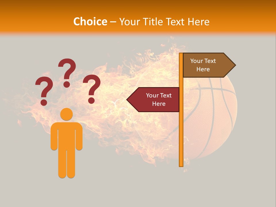 Fill Warm Fashion PowerPoint Template