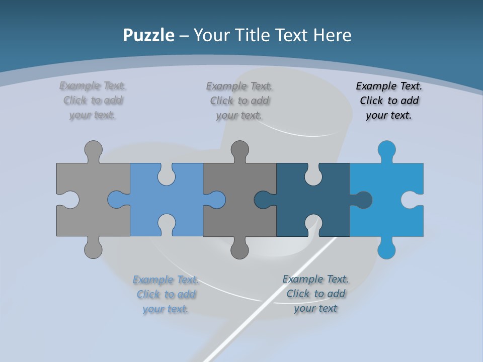 A Black Hat And A White Stick On A Blue Background PowerPoint Template