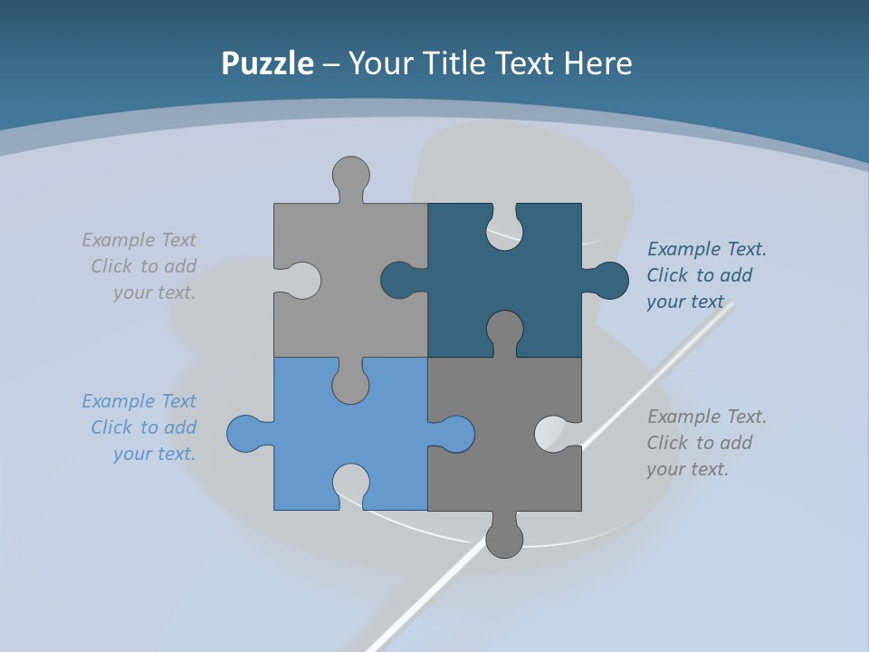 A Black Hat And A White Stick On A Blue Background PowerPoint Template