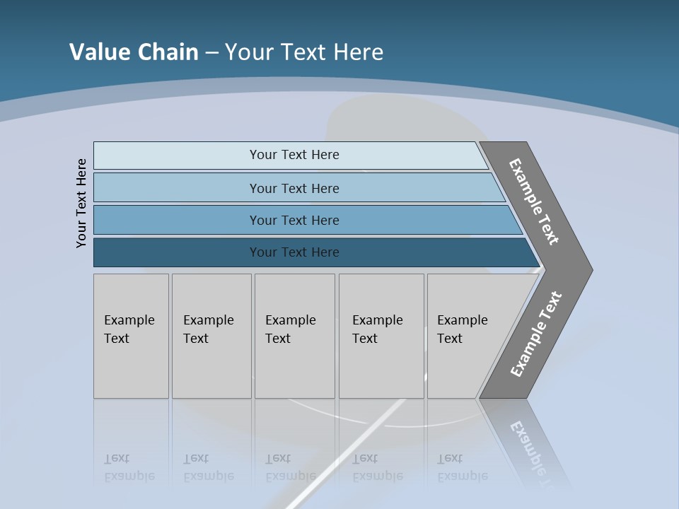A Black Hat And A White Stick On A Blue Background PowerPoint Template