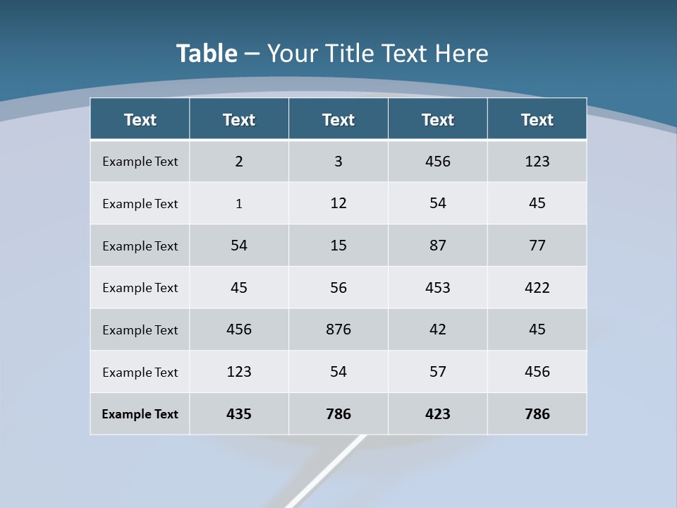 A Black Hat And A White Stick On A Blue Background PowerPoint Template