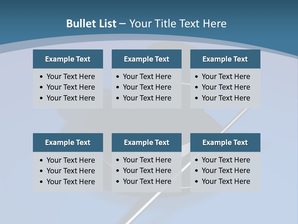 A Black Hat And A White Stick On A Blue Background PowerPoint Template