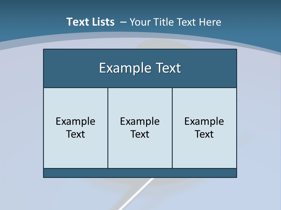 A Black Hat And A White Stick On A Blue Background PowerPoint Template