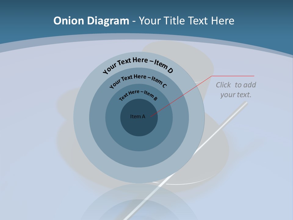 A Black Hat And A White Stick On A Blue Background PowerPoint Template