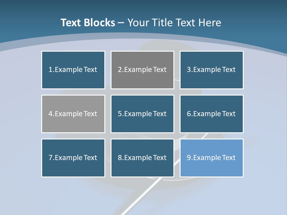 A Black Hat And A White Stick On A Blue Background PowerPoint Template