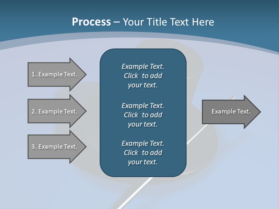 A Black Hat And A White Stick On A Blue Background PowerPoint Template