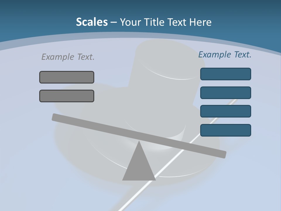 A Black Hat And A White Stick On A Blue Background PowerPoint Template