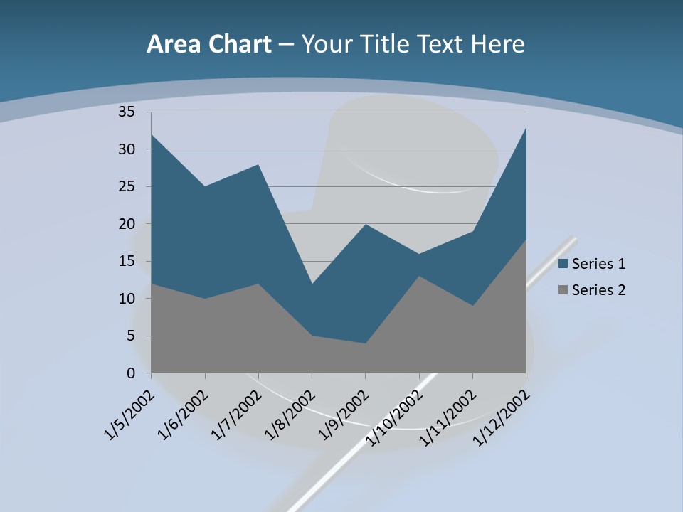 A Black Hat And A White Stick On A Blue Background PowerPoint Template