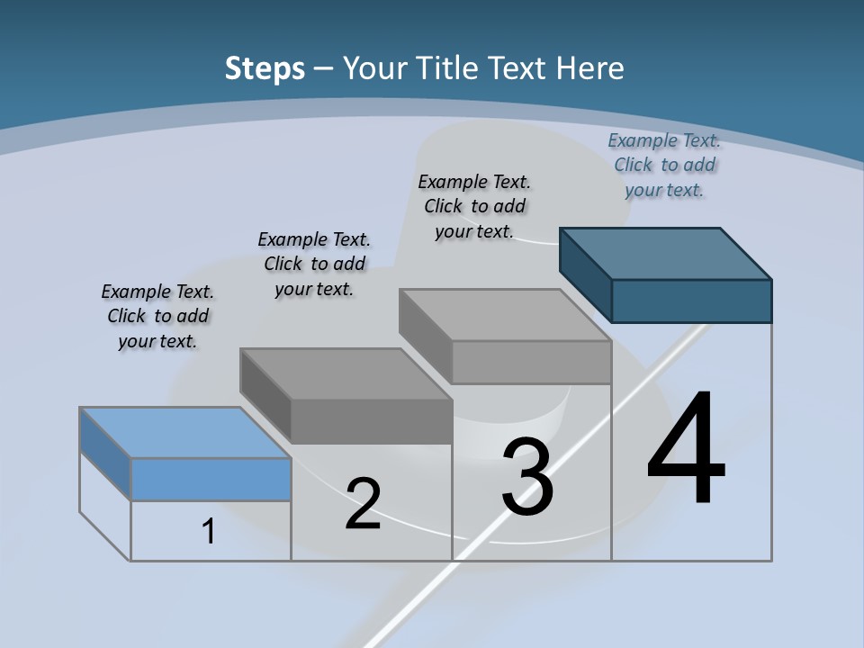 A Black Hat And A White Stick On A Blue Background PowerPoint Template