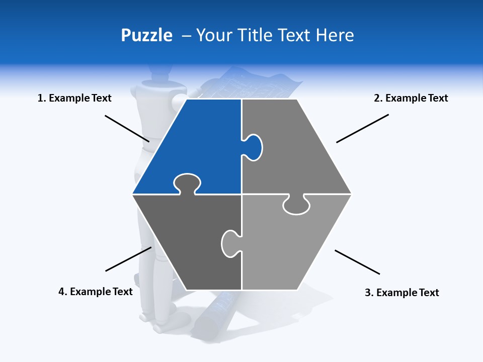 Builder Drafting Construct PowerPoint Template