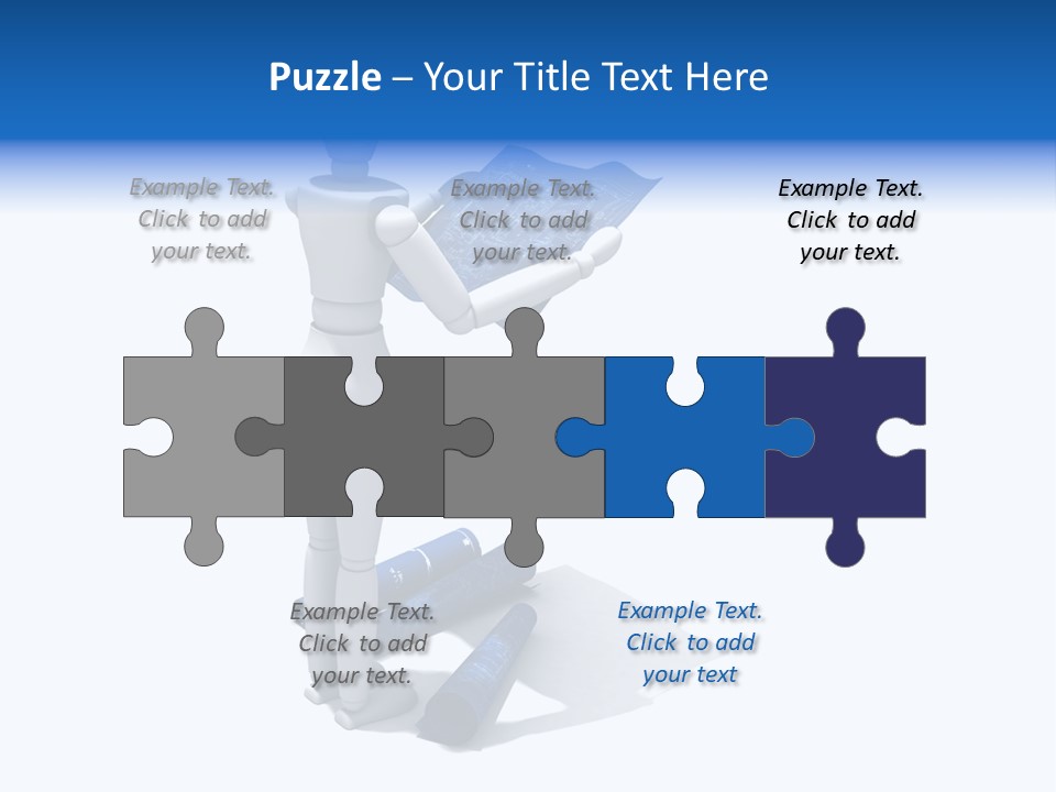 Builder Drafting Construct PowerPoint Template