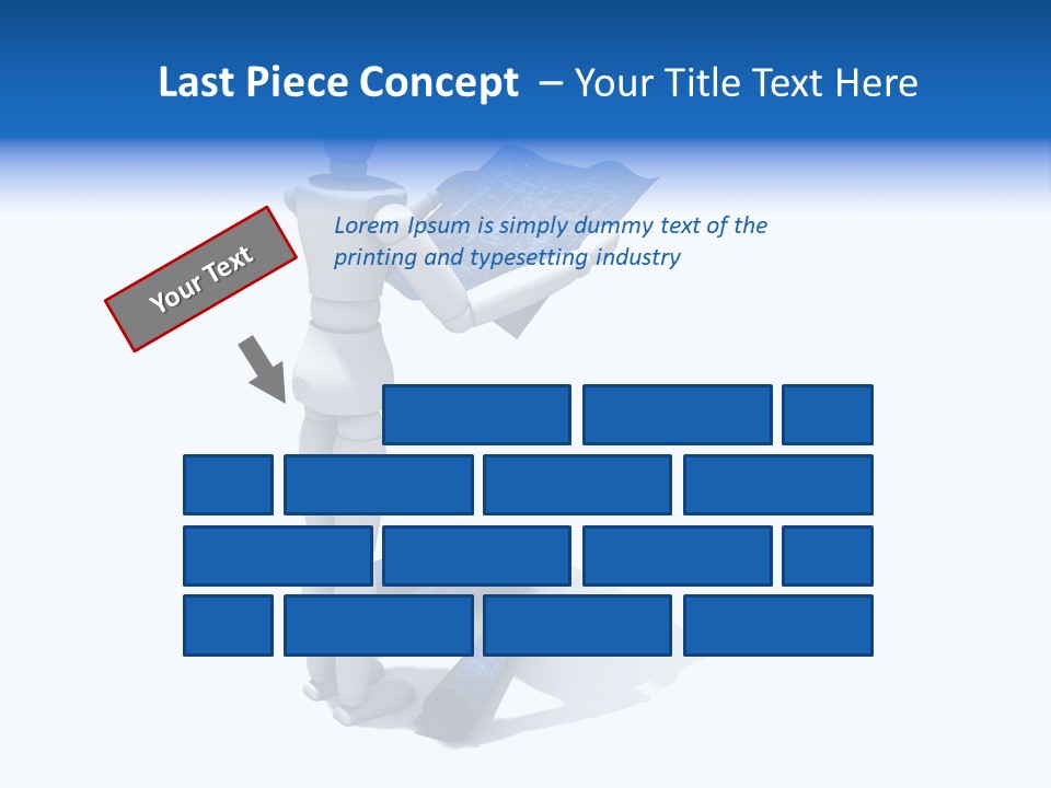 Builder Drafting Construct PowerPoint Template