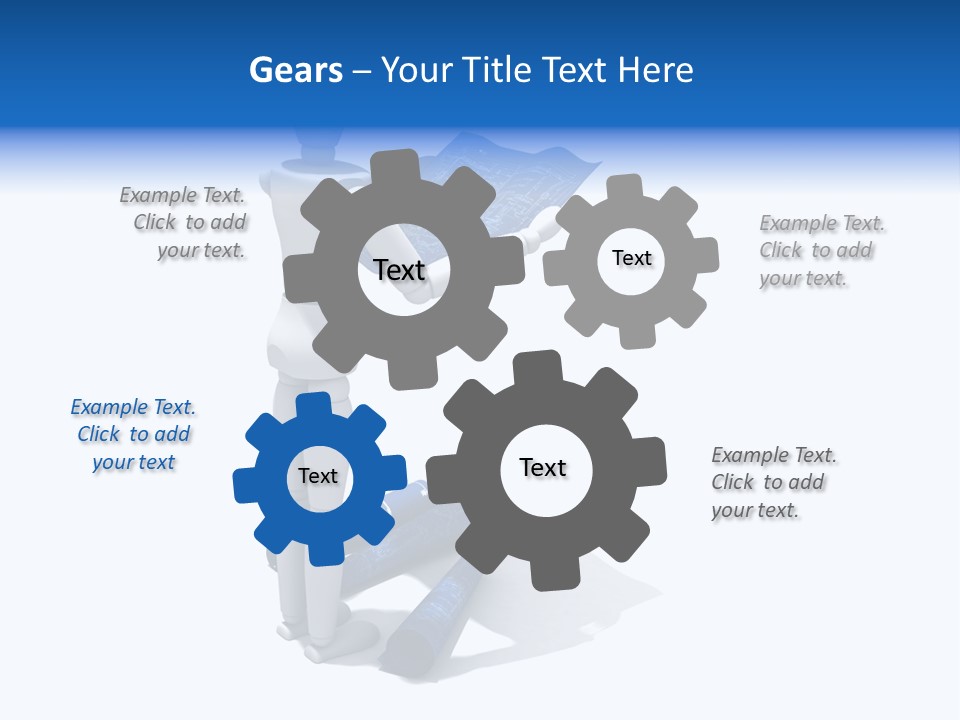 Builder Drafting Construct PowerPoint Template