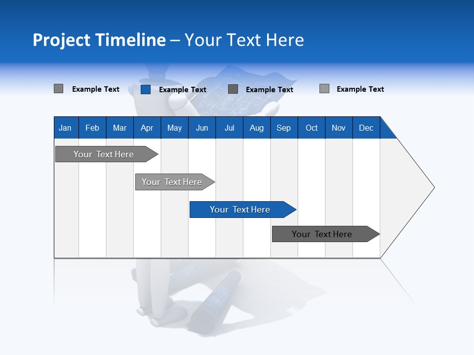 Builder Drafting Construct PowerPoint Template