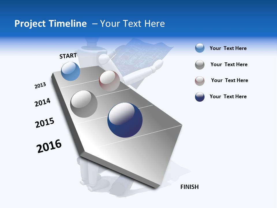 Builder Drafting Construct PowerPoint Template