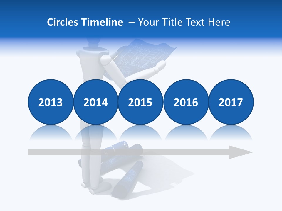 Builder Drafting Construct PowerPoint Template