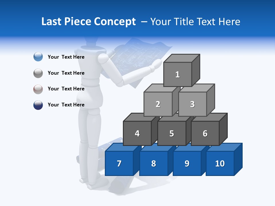 Builder Drafting Construct PowerPoint Template