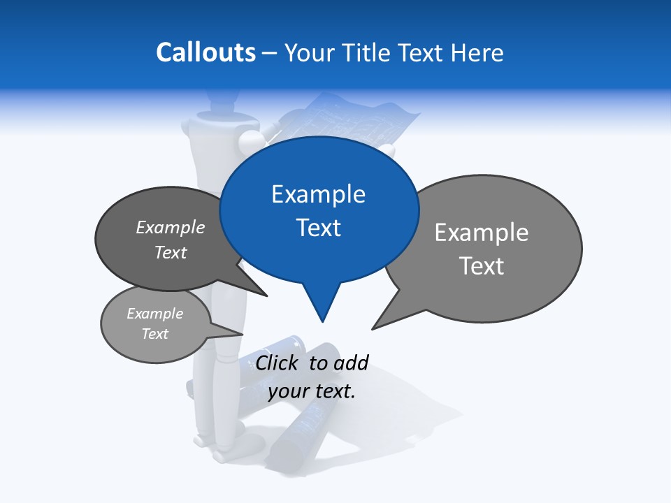 Builder Drafting Construct PowerPoint Template