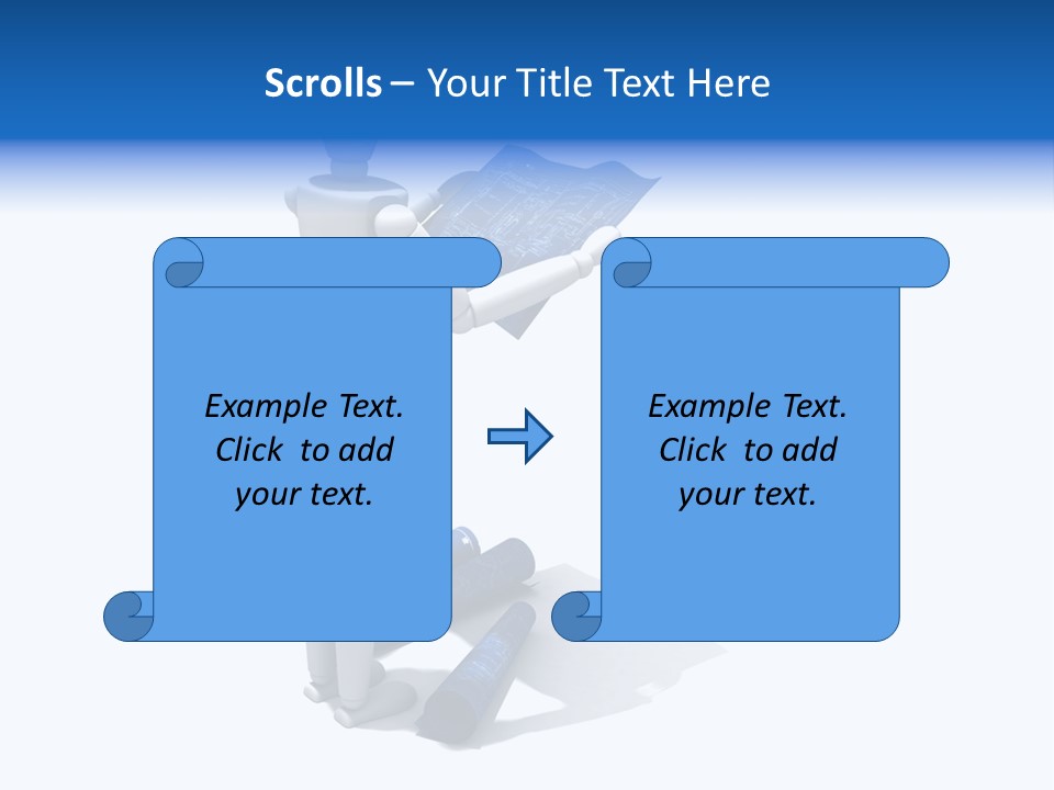 Builder Drafting Construct PowerPoint Template