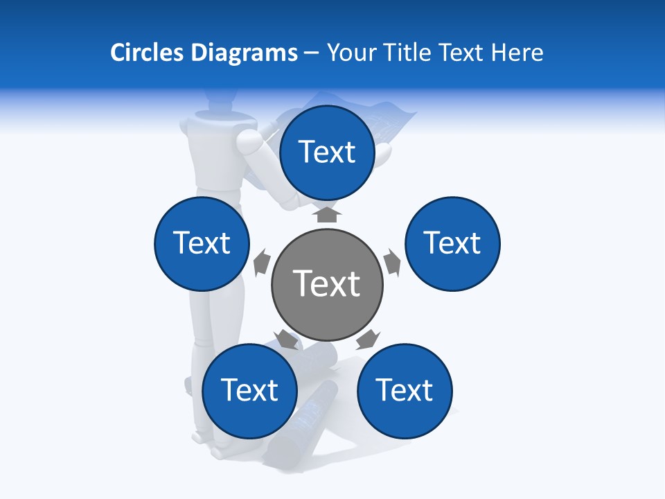 Builder Drafting Construct PowerPoint Template