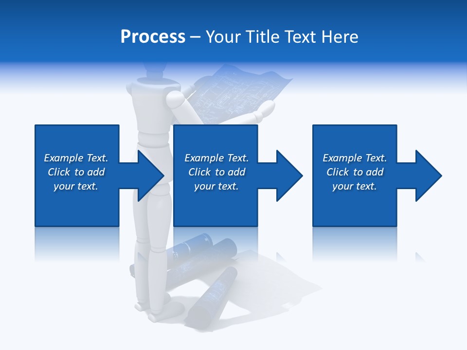 Builder Drafting Construct PowerPoint Template