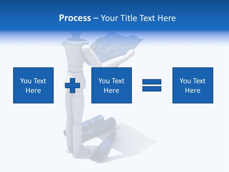 Builder Drafting Construct PowerPoint Template