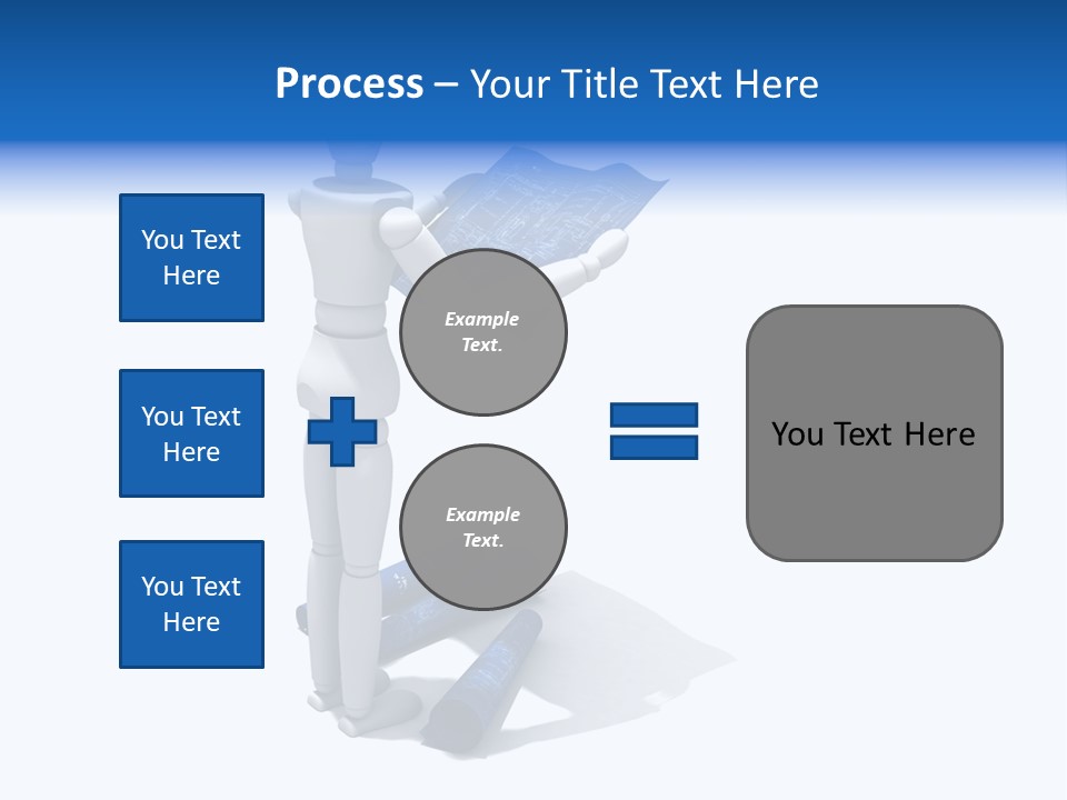 Builder Drafting Construct PowerPoint Template