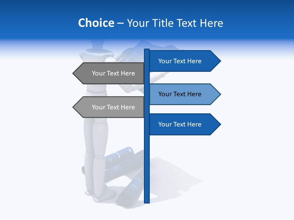 Builder Drafting Construct PowerPoint Template