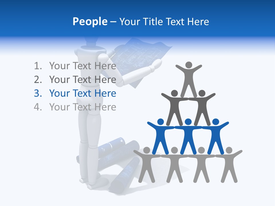 Builder Drafting Construct PowerPoint Template