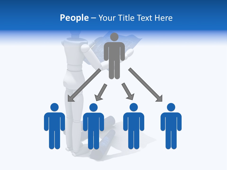 Builder Drafting Construct PowerPoint Template