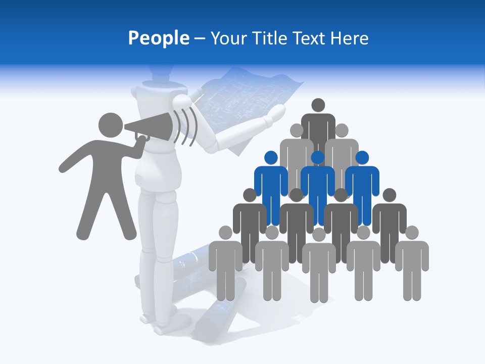 Builder Drafting Construct PowerPoint Template