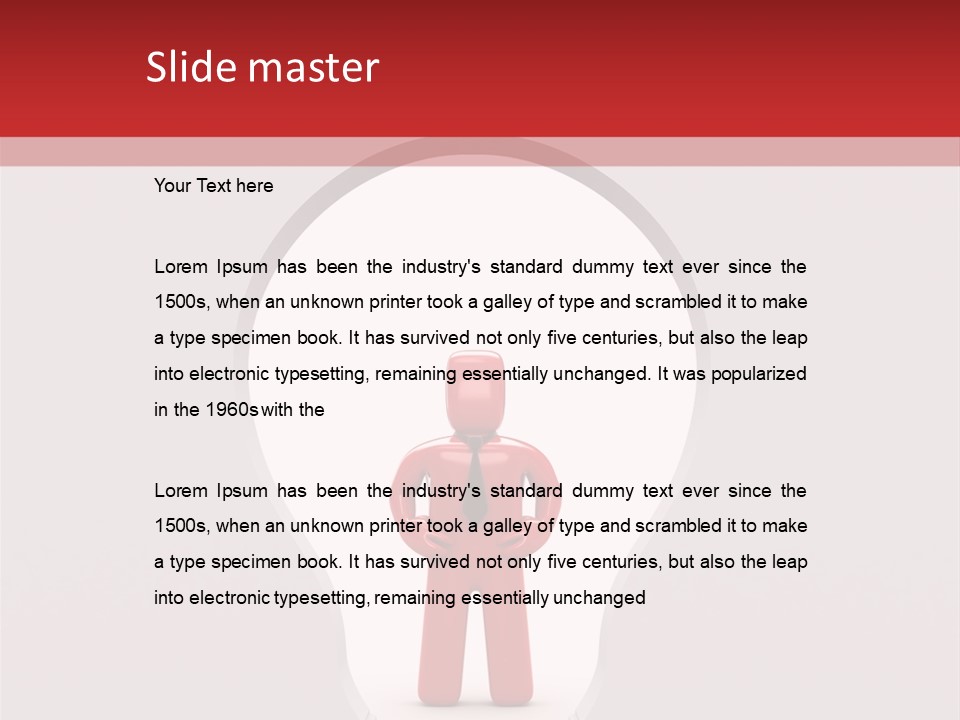 Safe Leader Imagination PowerPoint Template
