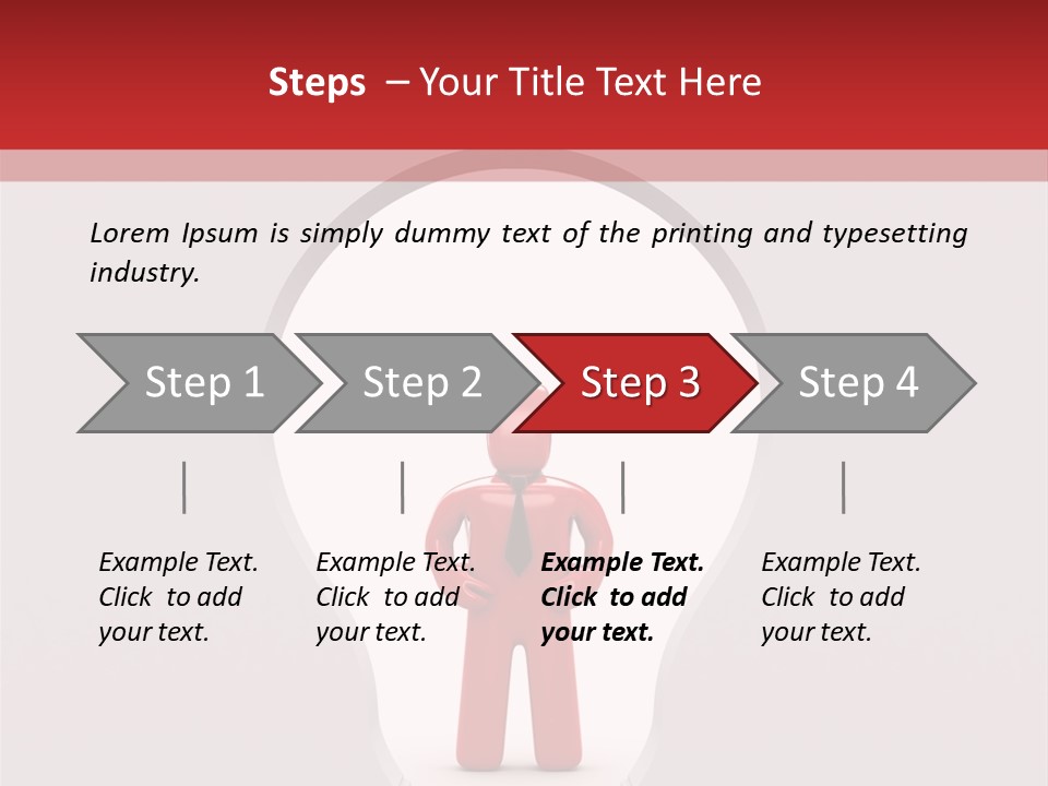 Safe Leader Imagination PowerPoint Template