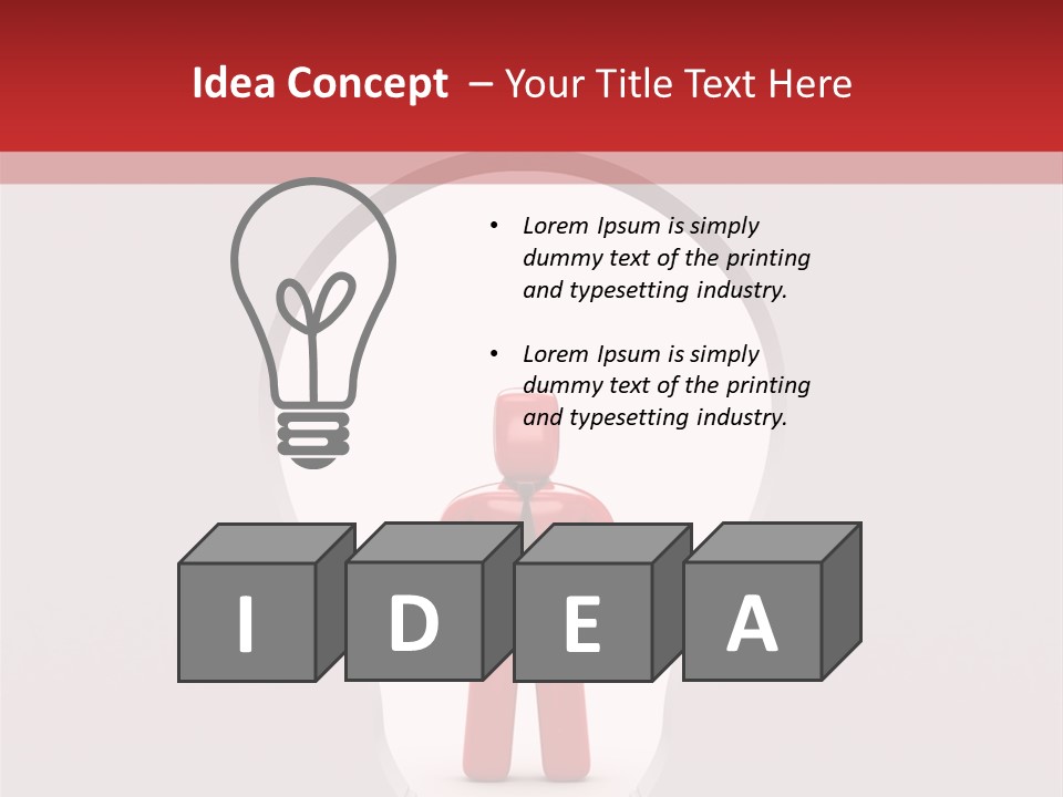 Safe Leader Imagination PowerPoint Template